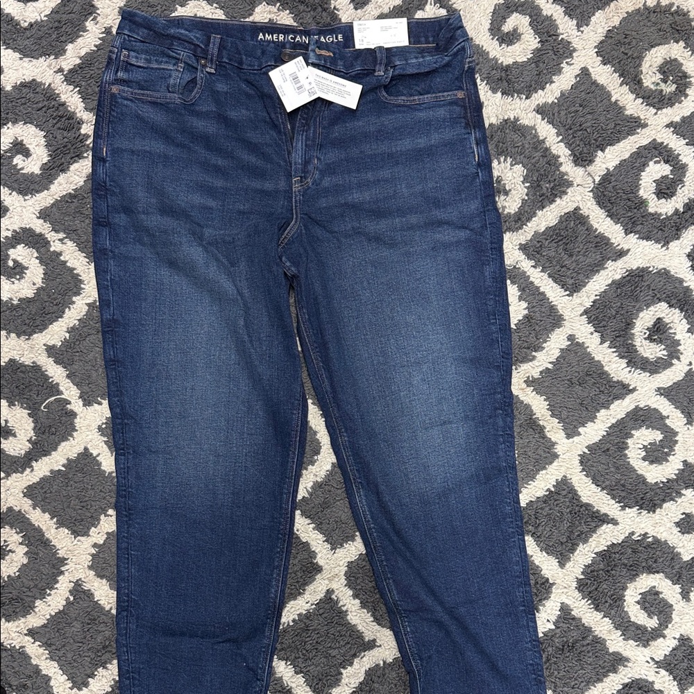 American Eagle Outfitters women’s Dark Blue Slim Straight Jeans